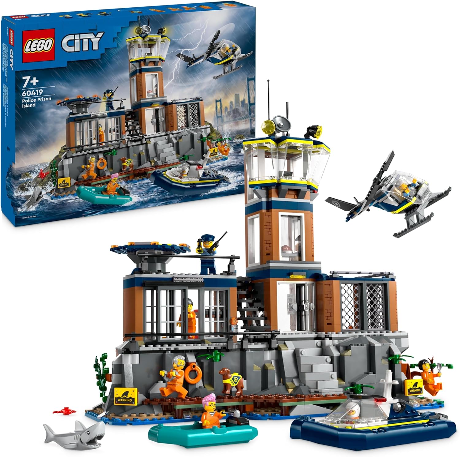LEGO 60419 PRIGIONE SULL'ISOLA DELLA POLIZIA CITY
