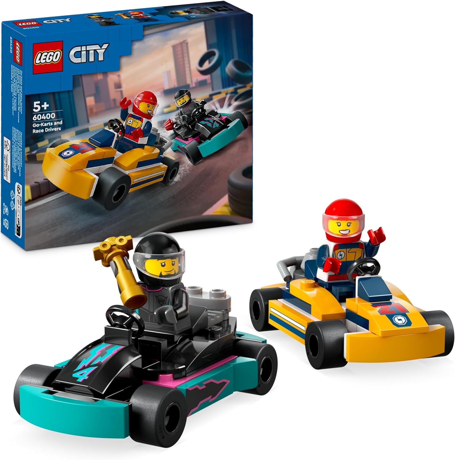 LEGO 60400 GO KART E PILOTI CITY
