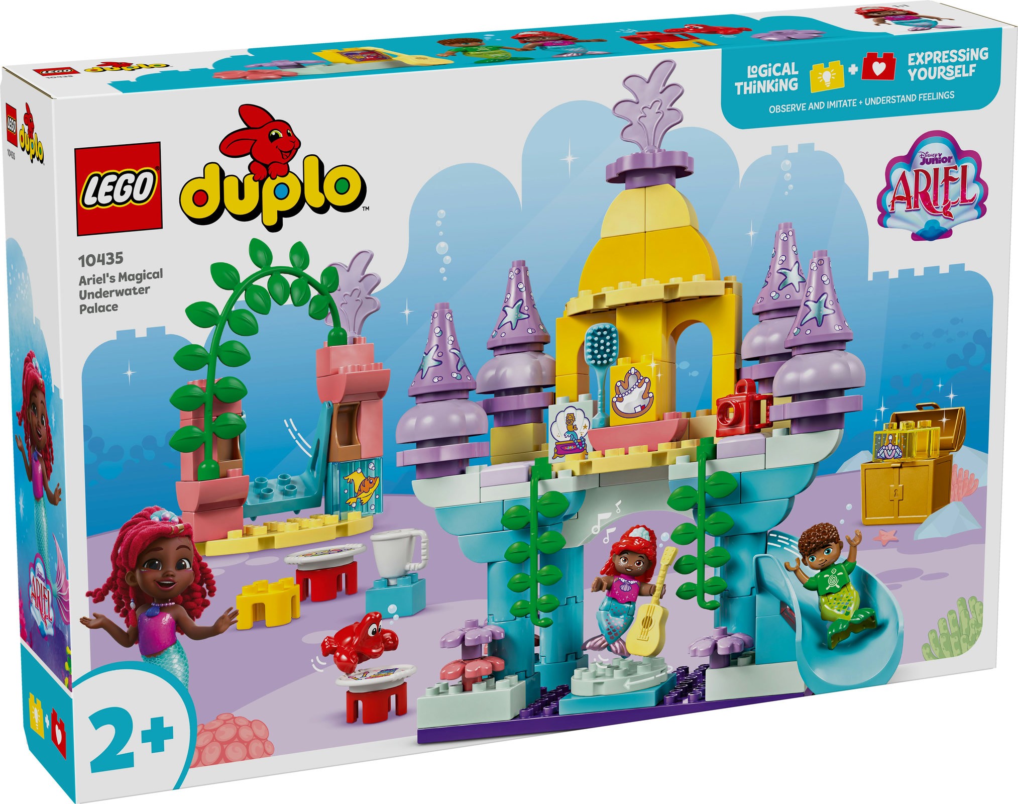 LEGO 10435 IL MAGICO PALAZZO SOTTOMARINO DI ARIEL DUPLO