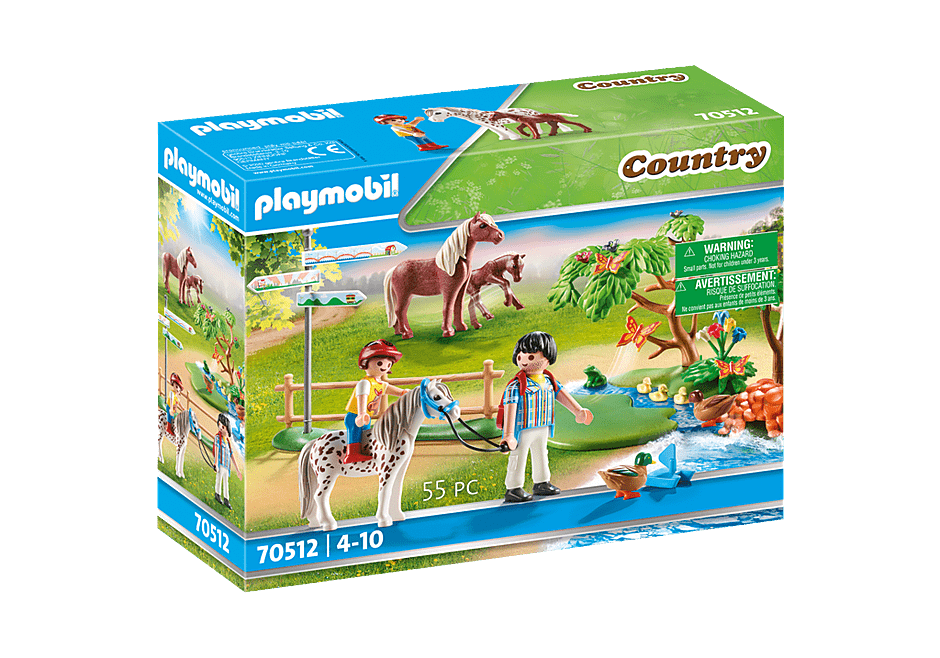 PLAYMOBIL 70512 PASSEGGIATA CON I PONY