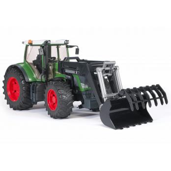 BRUDER 03041TRATTORE FENDT CON BENNA