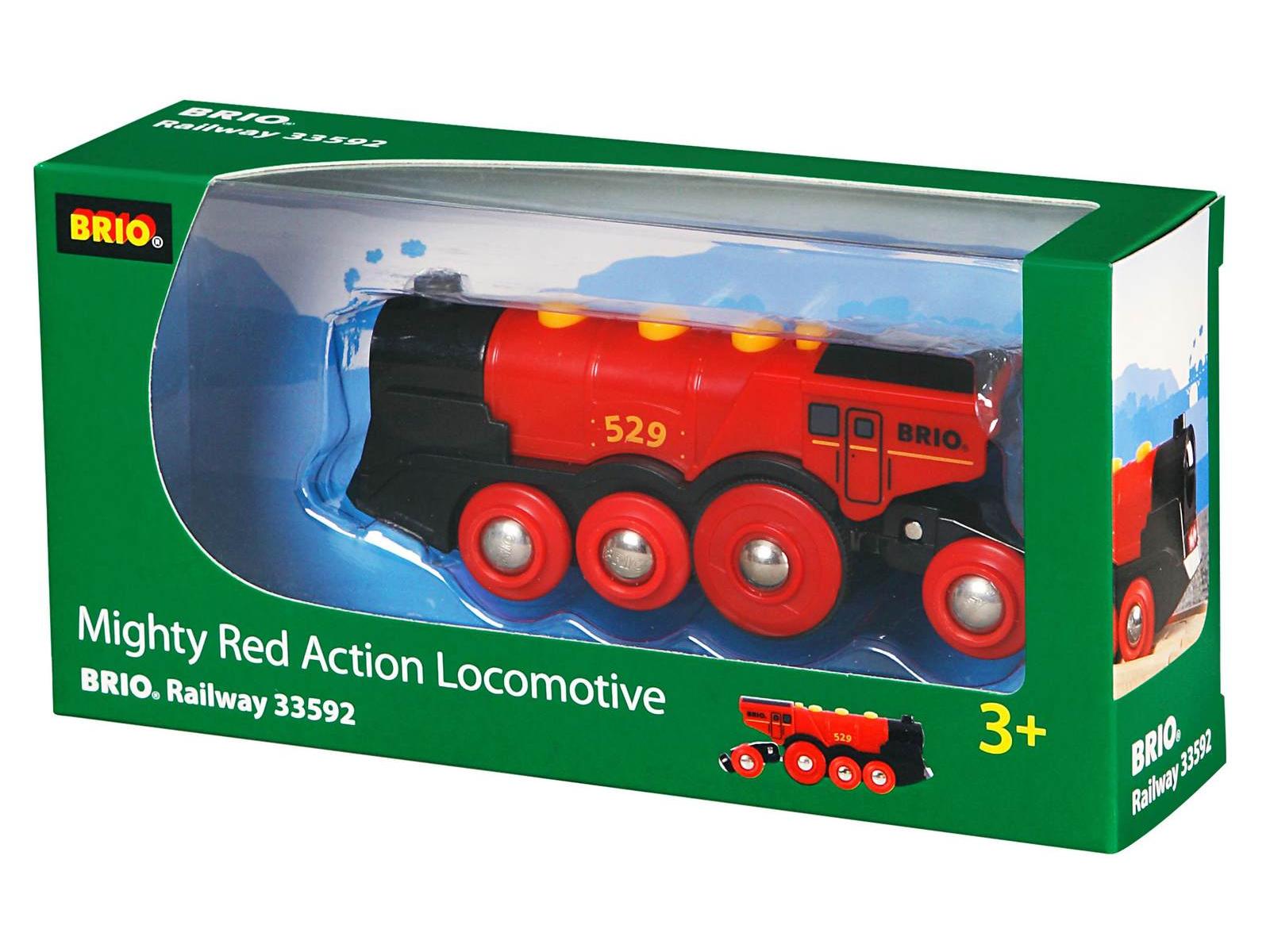 BRIO 33592 GRANDE LOCOMOTIVA ELETTRICA ROSSA