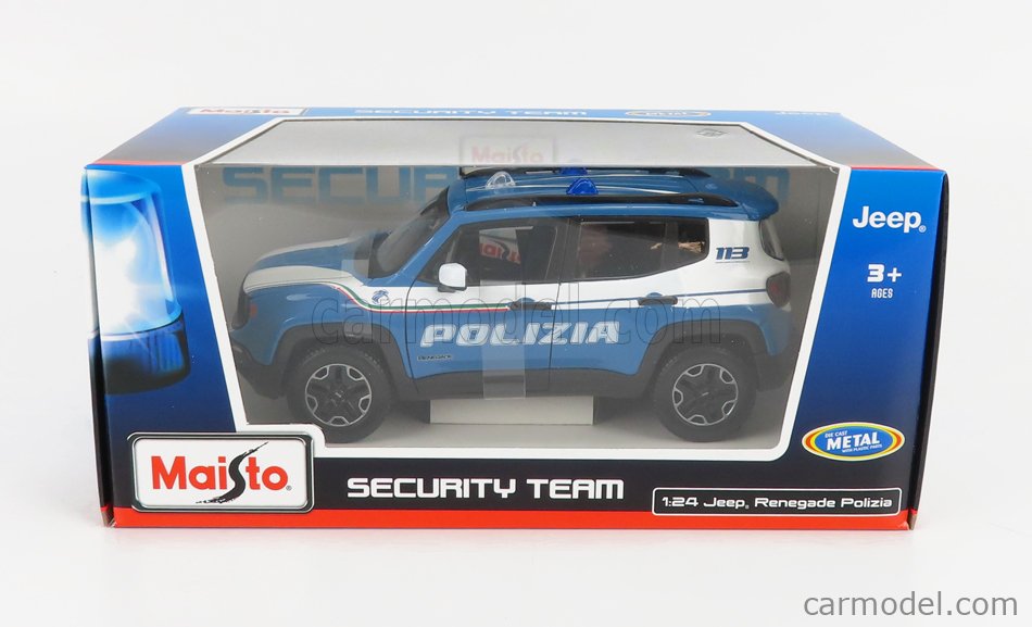 GOLIATH  920656 JEEP RENEGADE POLIZIA SCALA 1/24