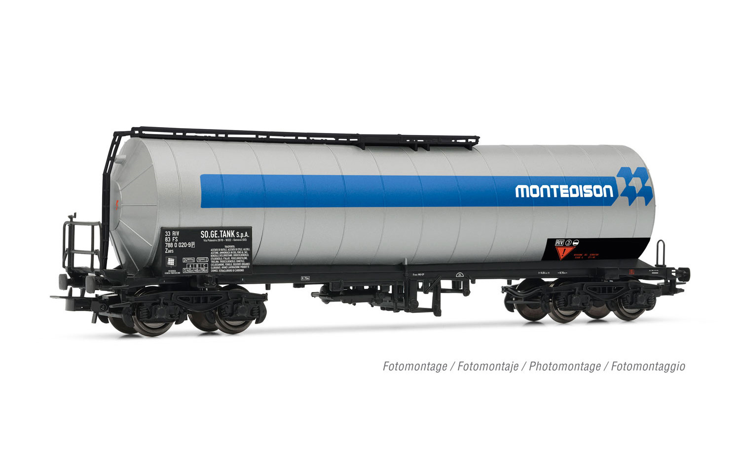 HORNBY HR6516 CARRO MERCI MONTEDISON