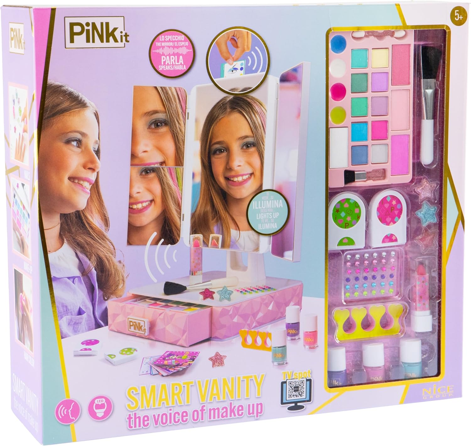 NICE 40058 PINK IT SMART VANITY
