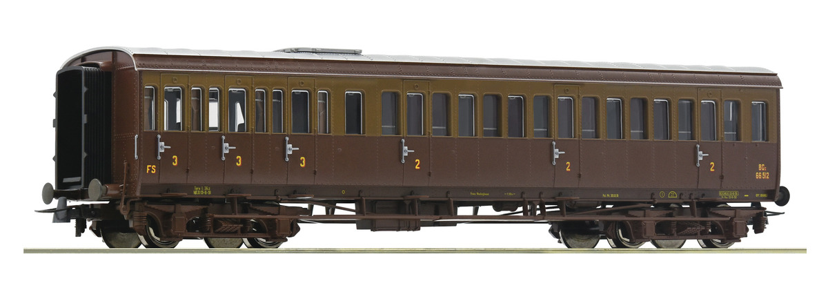 ROCO 74685 CARROZZA CENTO PORTE MISTA 2/3 CLASSE