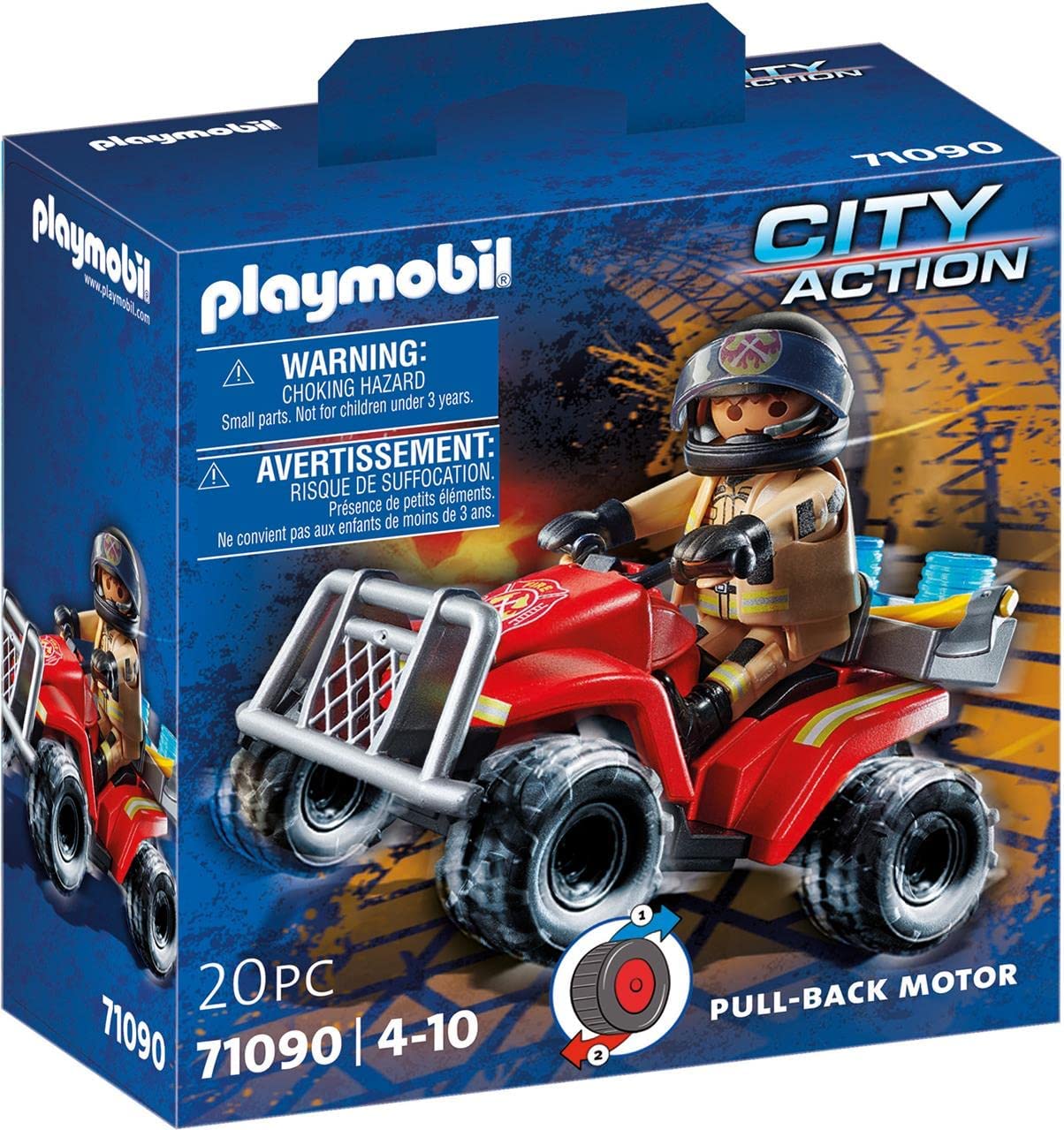 PLAYMOBIL 71090 QUADD FIRE