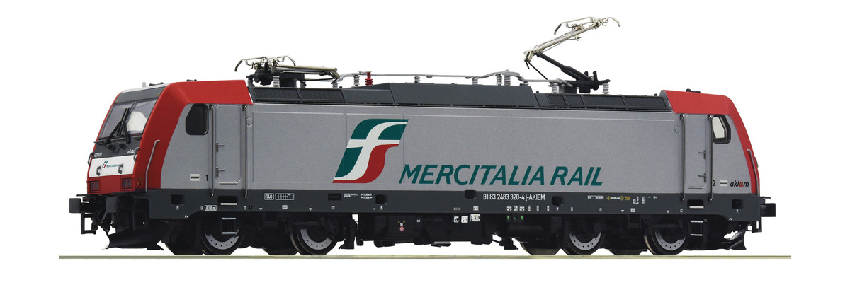 ROCO 73340 LOCOMOTIVA ELETTRICA E483 MERCITALIA