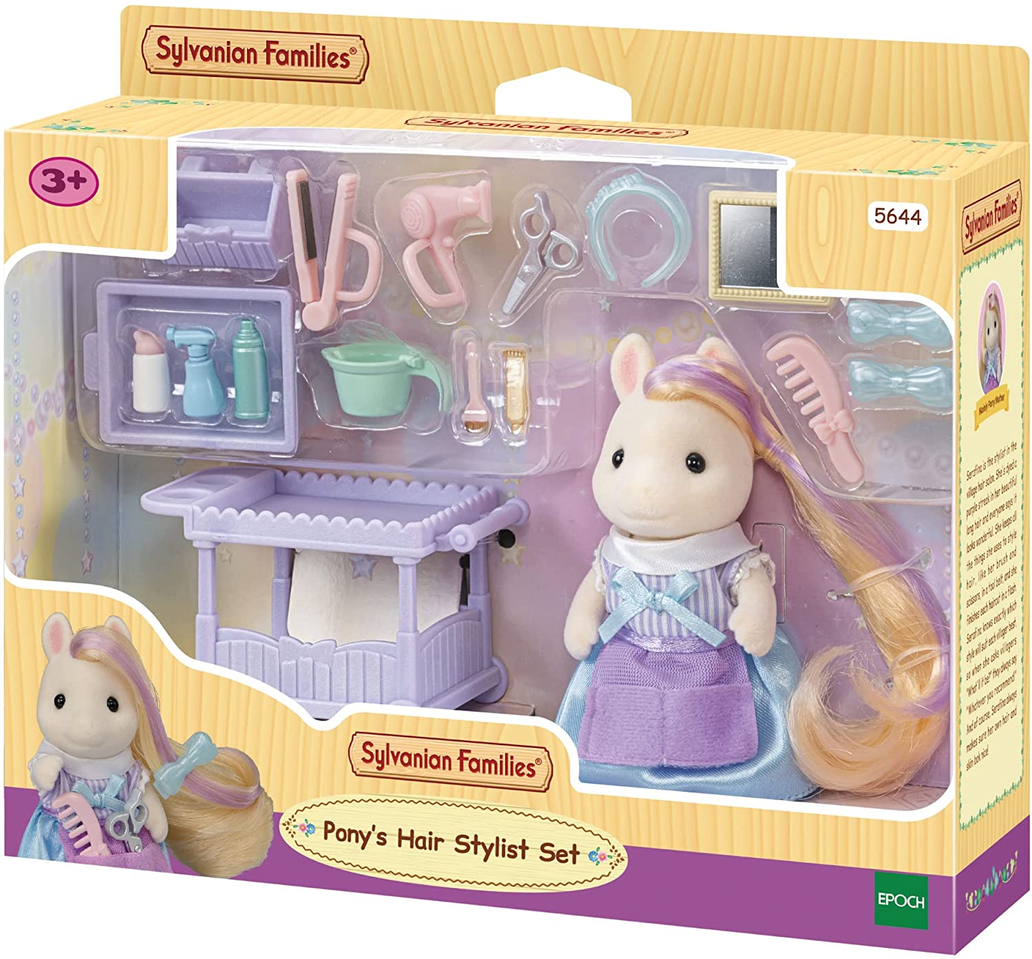 SYLVANIAN FAMILIES 5644 SET PARRUCCHIERE DEI PONY