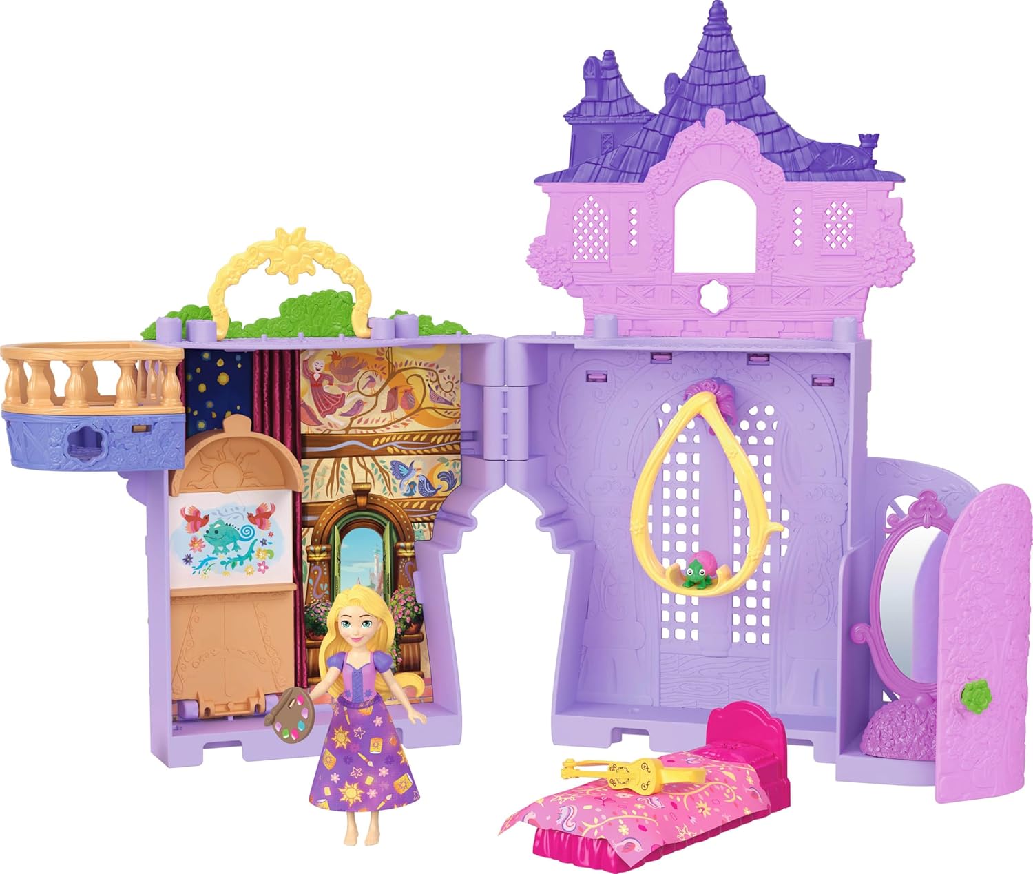 MATTEL  JDP61 DISNEY PRINCESS SET IL CASTELLO DI RAPUNZEL