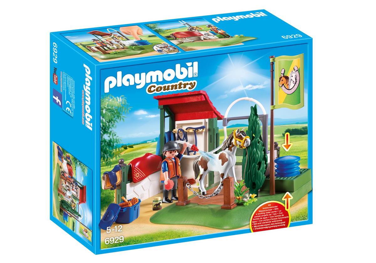 PLAYMOBIL 6929 AREA DI CURA DEI CAVALLI