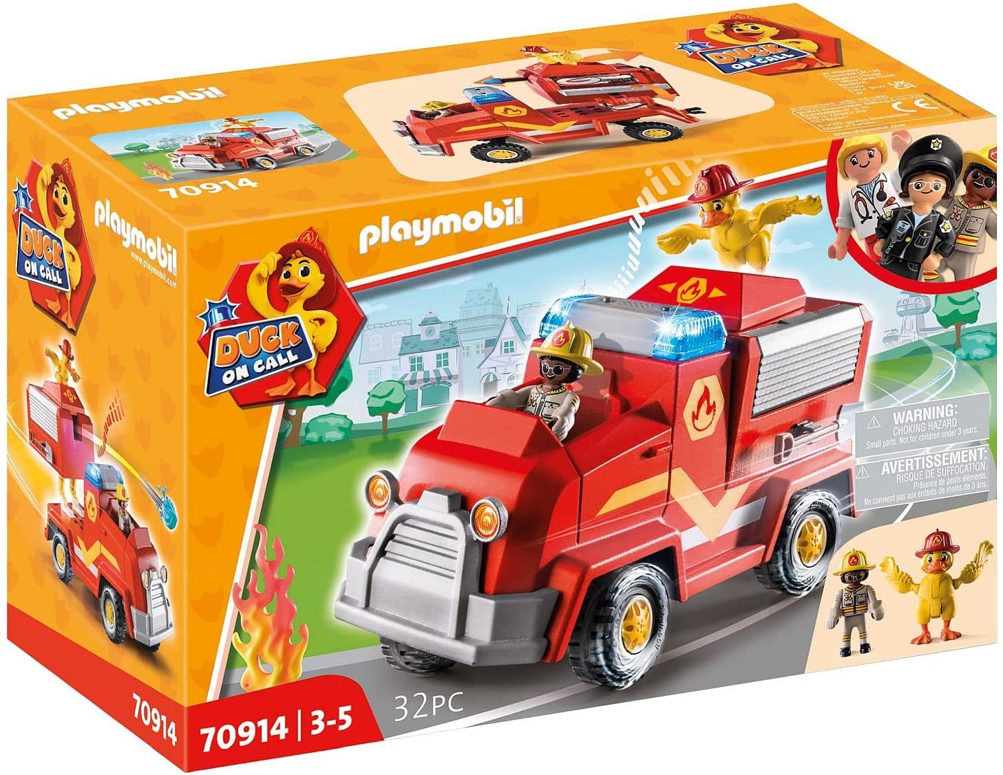 PLAYMOBIL 70914 VEICOLO DI SOCCORSO DEI VIGILI DEL FUOCO