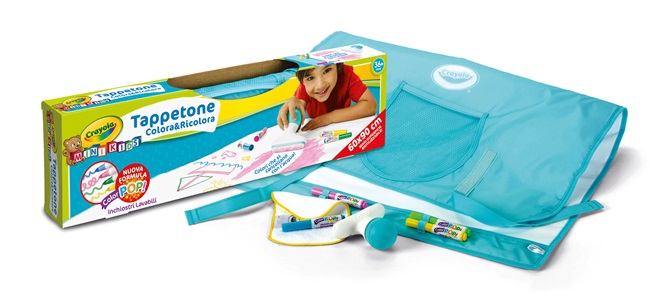 CRAYOLA 040034 TAPPETONE COLORA E RICOLORA