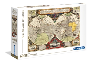 CLEMENTONI 36526 PUZZLE DA 6000 PZ. ANTIQUE NAUTICAL MAPS