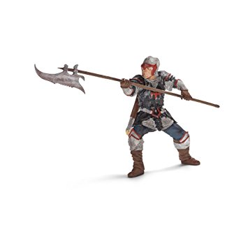 SCHLEICH 2570106 CAVALIERE DEL DRAGO CON ALABARDA