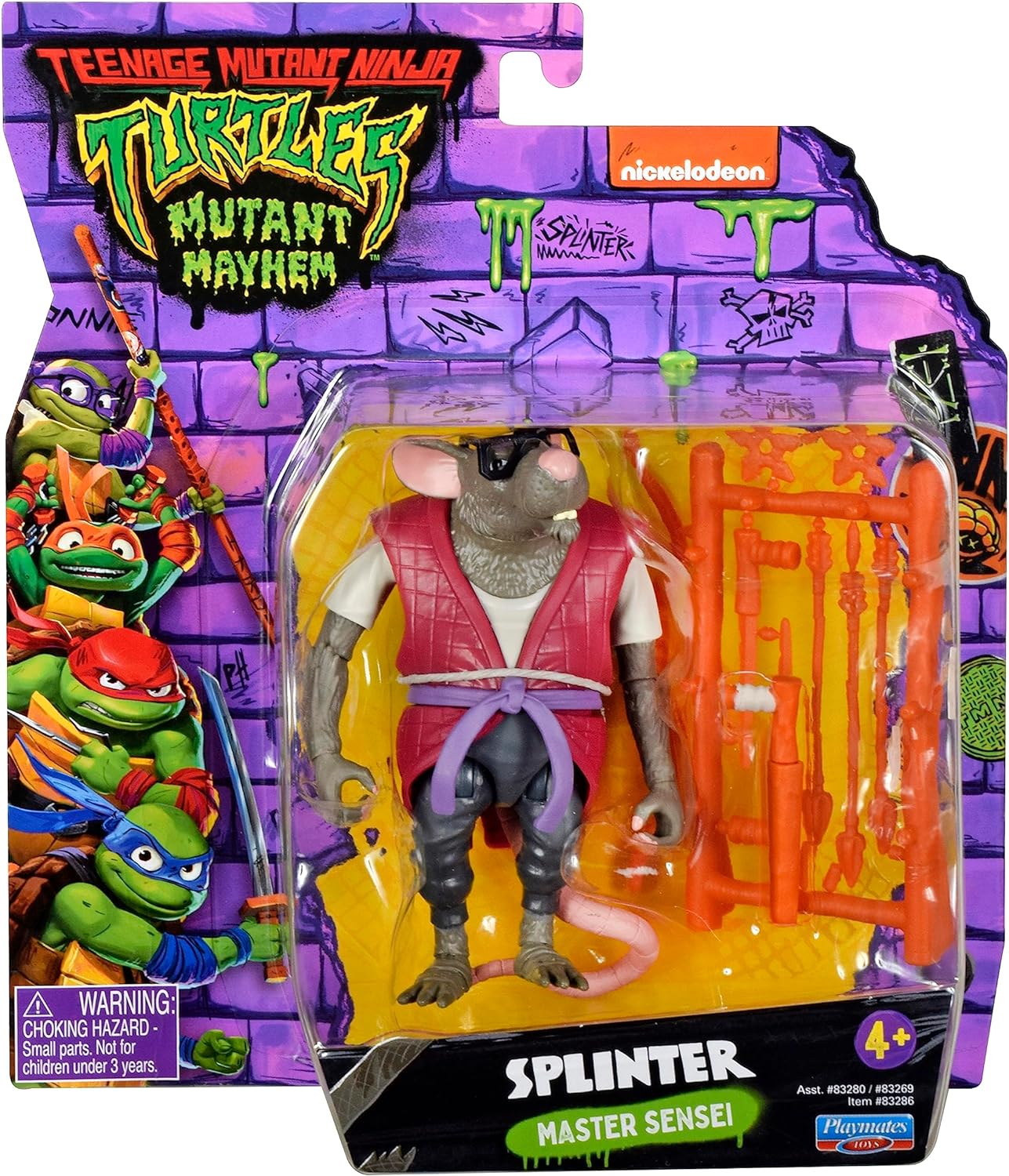 GIOCHI PREZIOSI 83286 TURLTES MUTANT NINJA SPLINTER