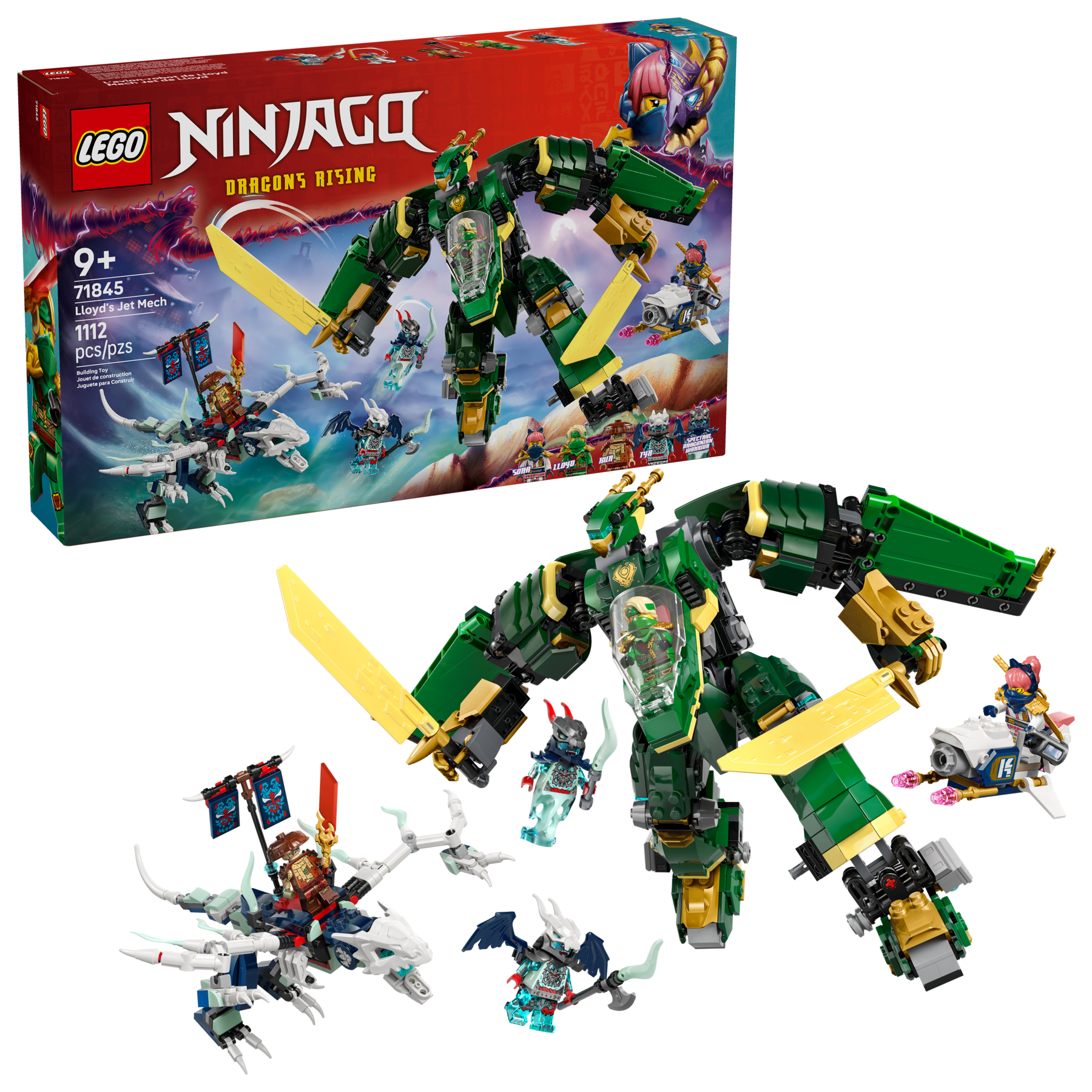 LEGO 71845 JET MECH DI LLOYD NINJAGO