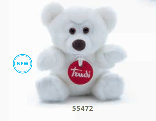 TRUDI 55472 PELUCHE TRUDINO ORSO BIANCO