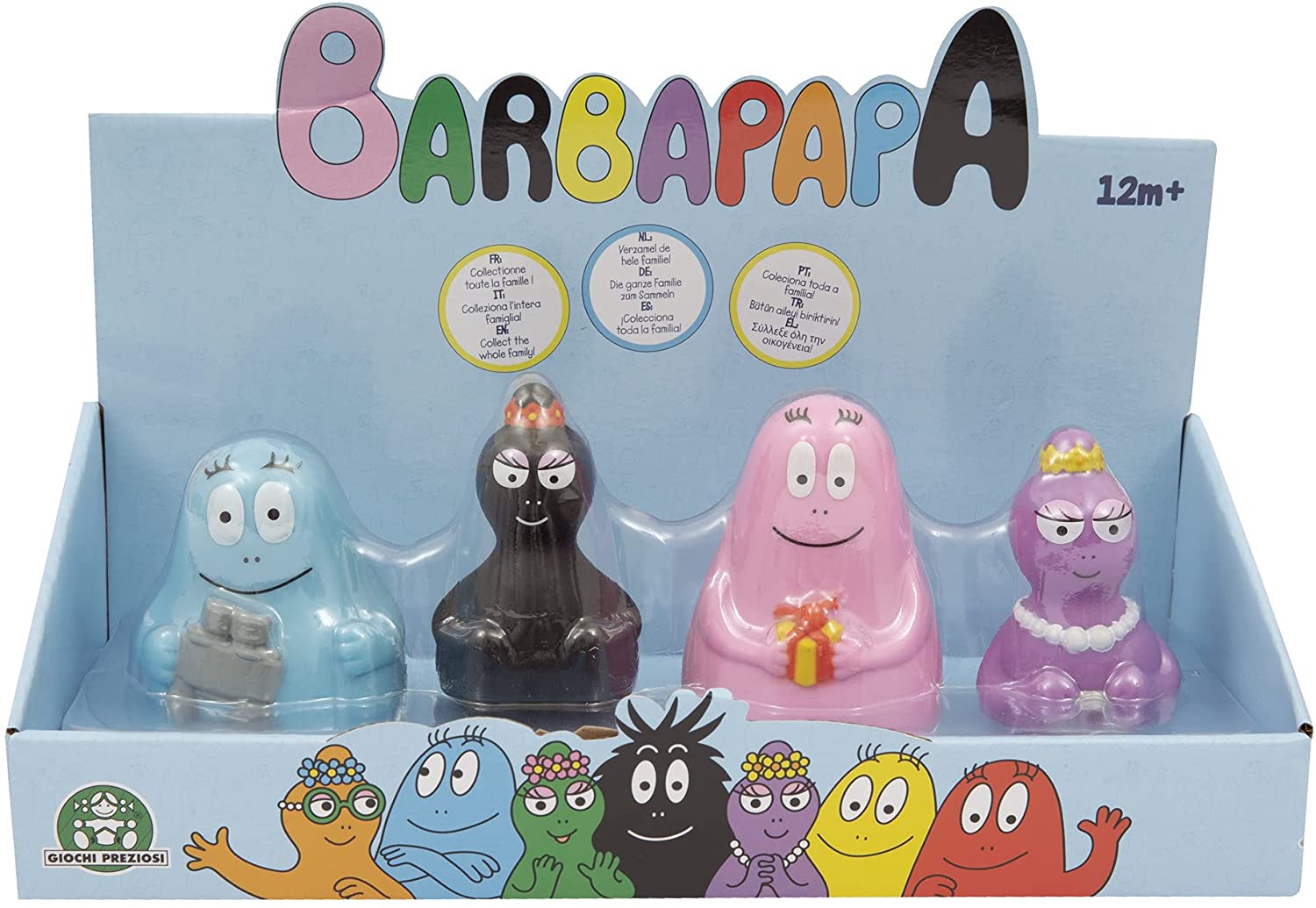 GIOCHI PREZIOSI BAP06000 BARBAPAPA SET 4 PERSONAGGI