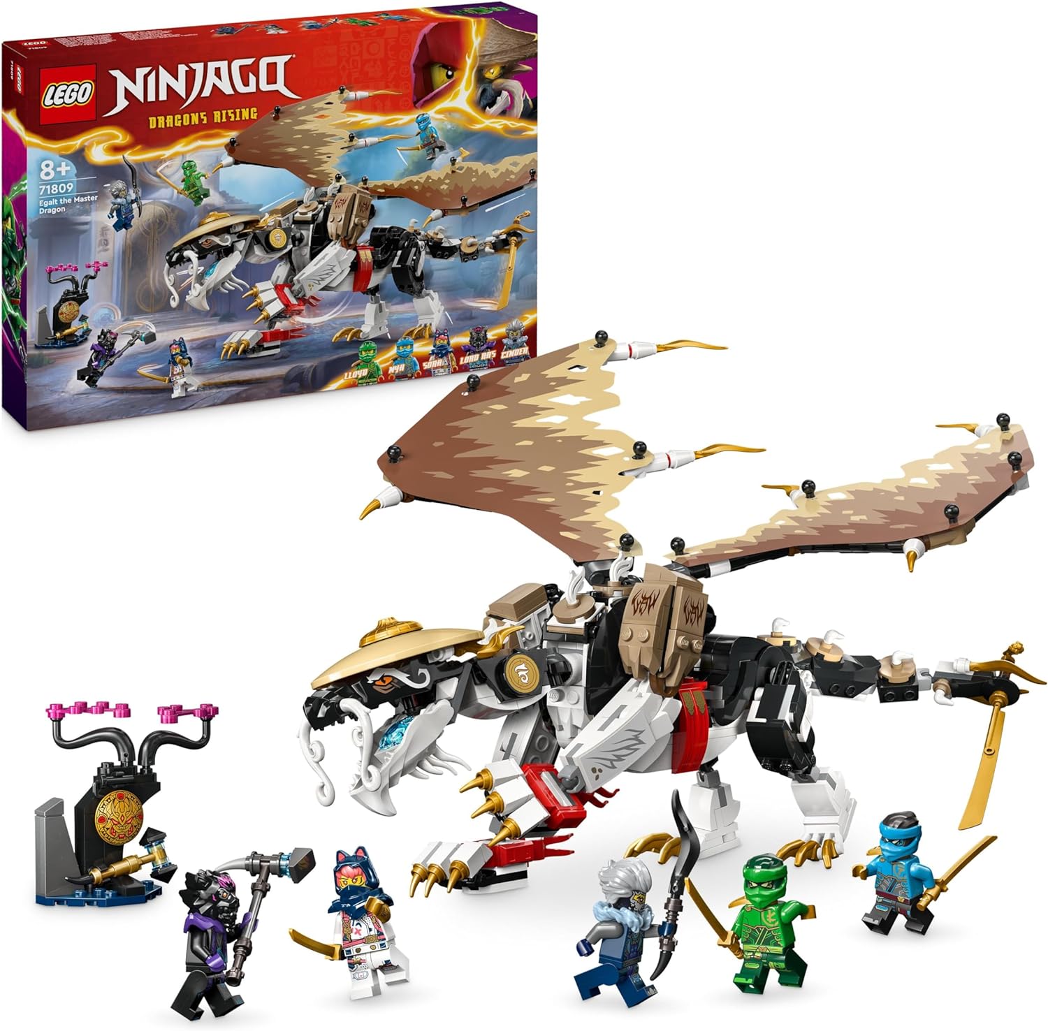 LEGO 71809 EGALT IL DRAGO MAESTRO NINJAGO