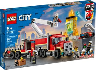 LEGO 60282 UNITA' DI COMANDO ANTINCENDIO CITY