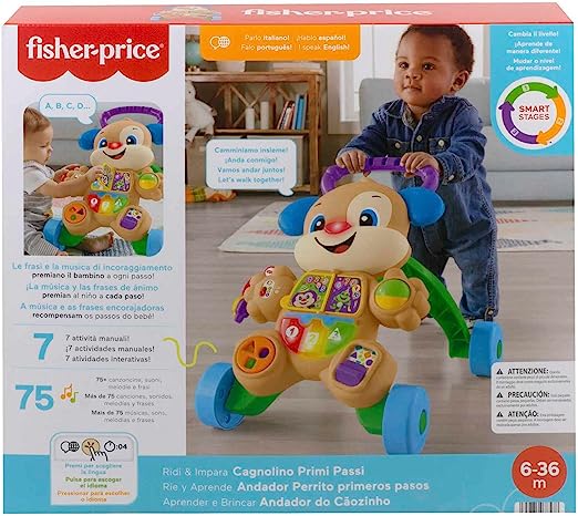 FISHER PRICE HHX15 CAGNOLINO PRIMI PASSI SMART STAGES