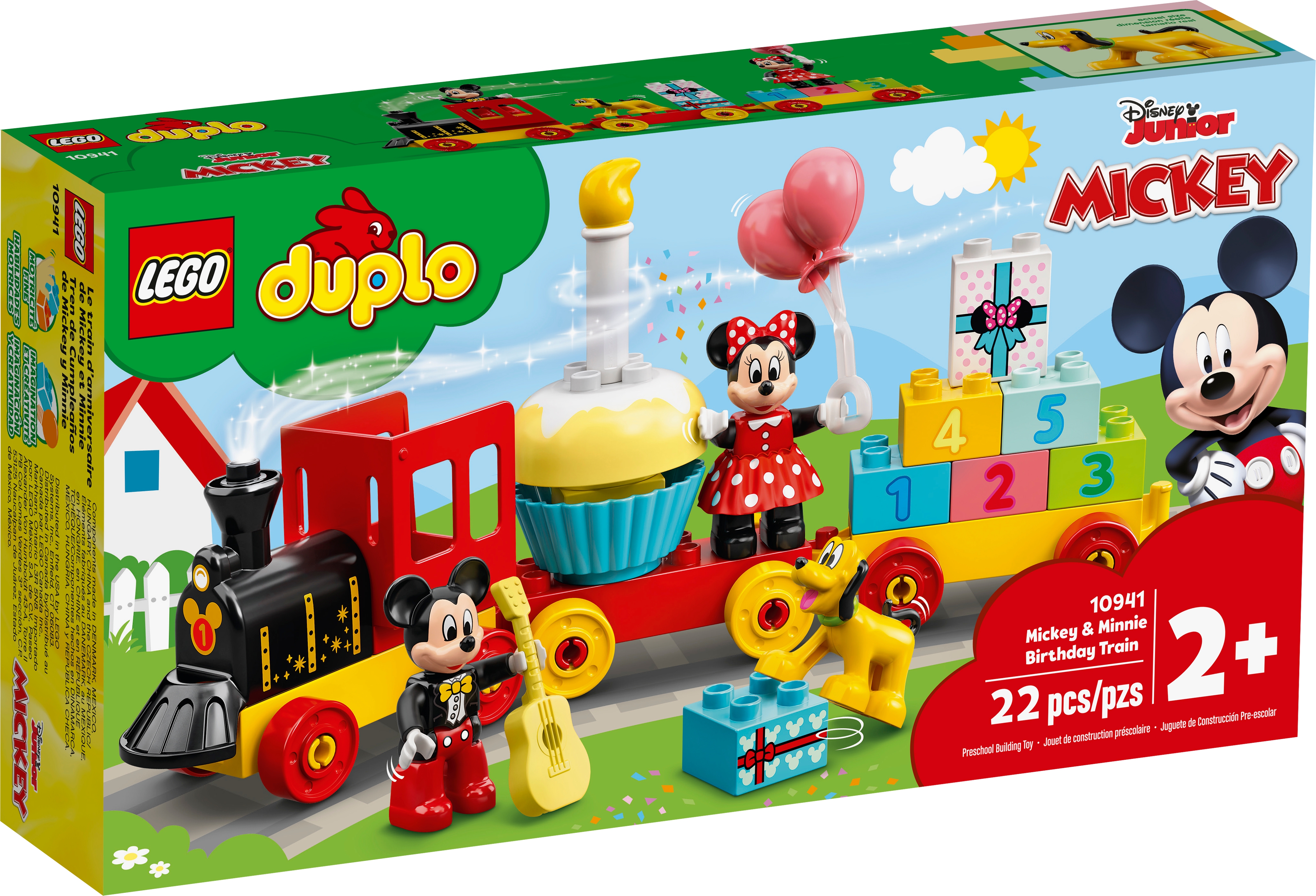 LEGO 10941 IL TRENO DI COMPLEANNO DI TOPOLINO E MINNIE