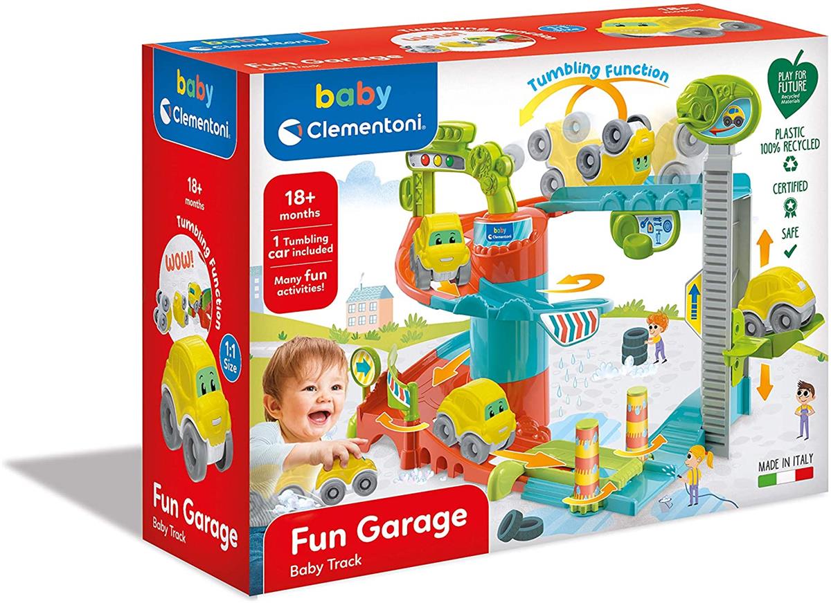 CLEMENTONI 17404 FUN GARAGE BABY TRUCK