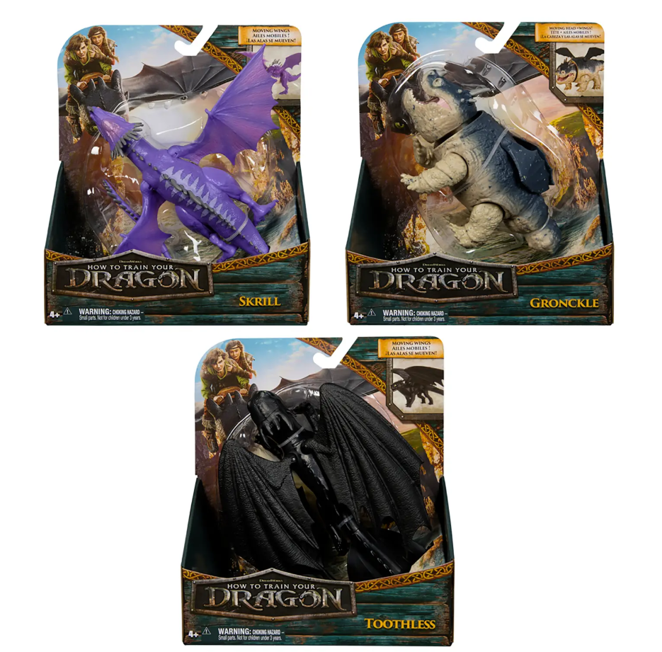 SPINMASTER 6074171 DRAGONSA DRAGO BASE ASSORTITO