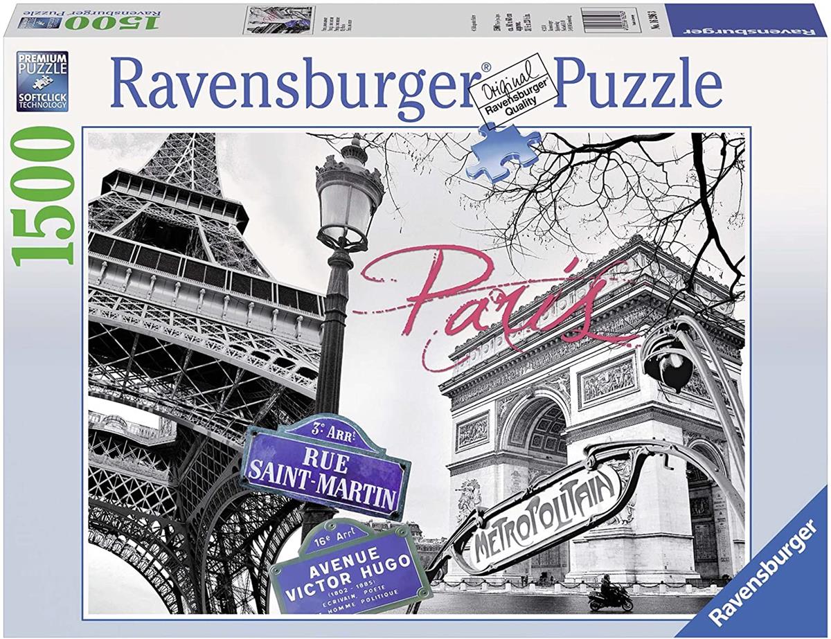 RAVENSBURGER 16296 PUZZLE DA 1500 PZ. A PARIGI