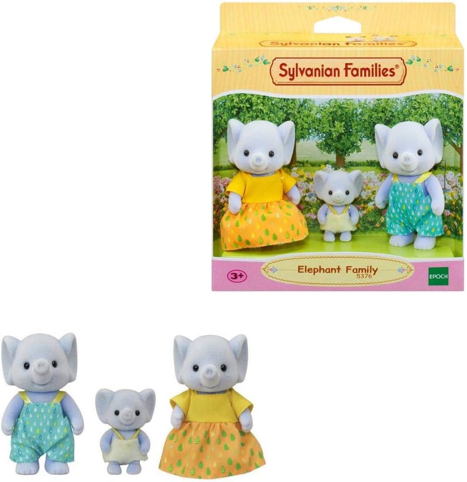 SYLVANIAN FAMILIES 5376 FAMIGLIA ELEFANTE