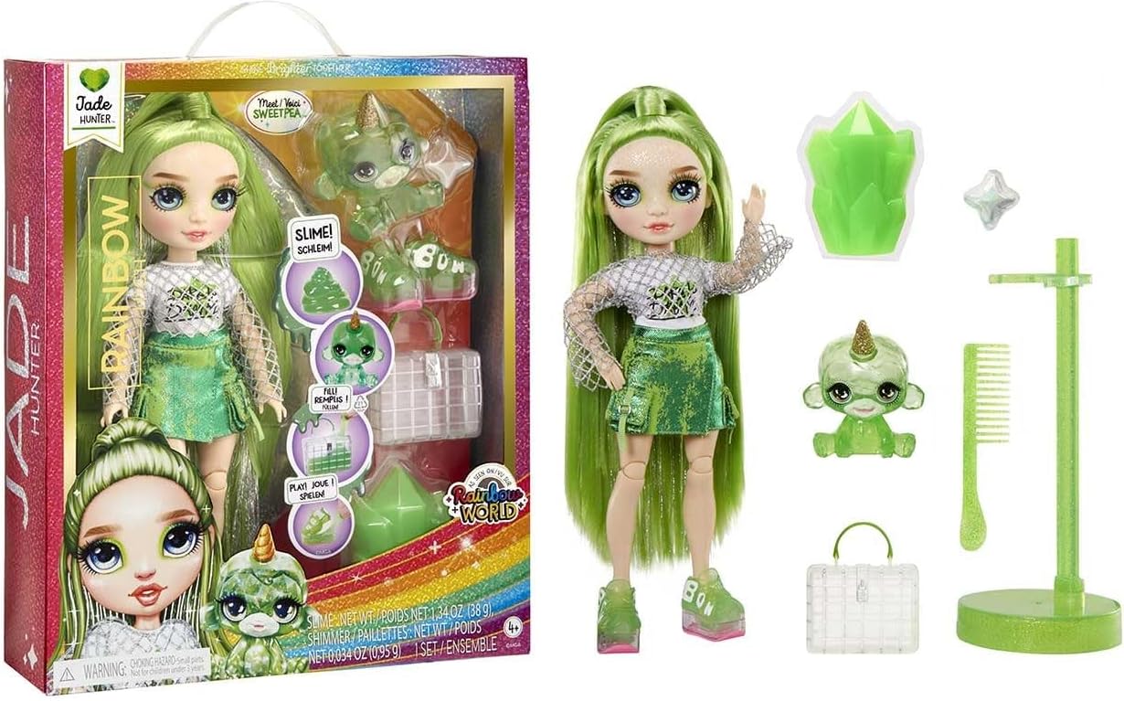 MGA 120193 RAINBOWH HIGH CLASSIC DOLL JADE GREEN