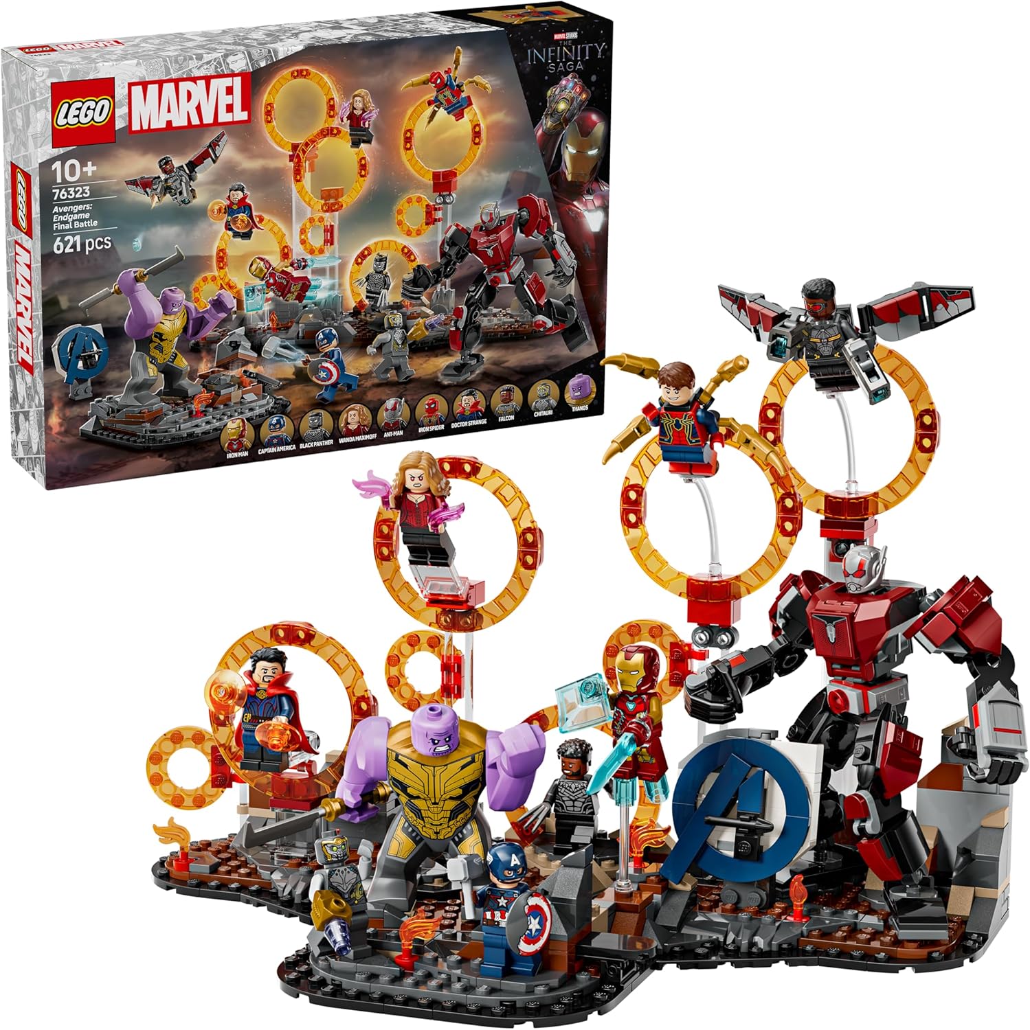 LEGO 76323 AVENGERS ENDGAME LA BATTAGLIA FINALE SUPER HEROES