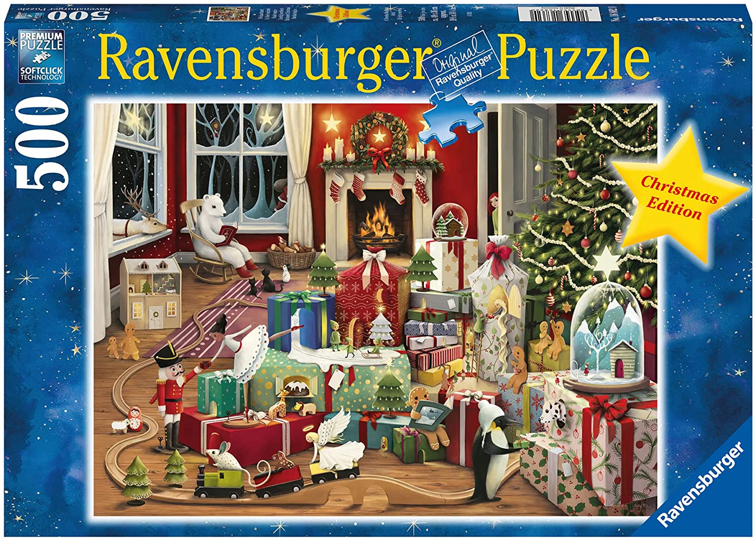 RAVENSBUERGER 16862 PUZZLE DA 500 PZ. NATALE MAGICO