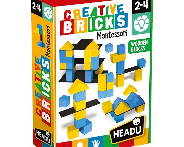 HEADU IT21413 MONTESSORI CREATIVE BRICKS