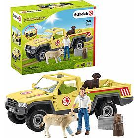 SCHLEICH 2542503 PICK UP DEL VETERINARIO