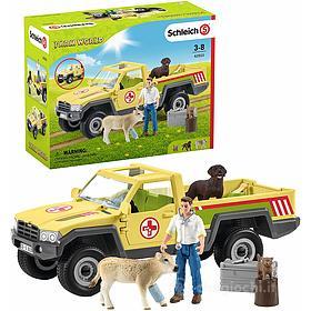 SCHLEICH 2542503 PICK UP DEL VETERINARIO