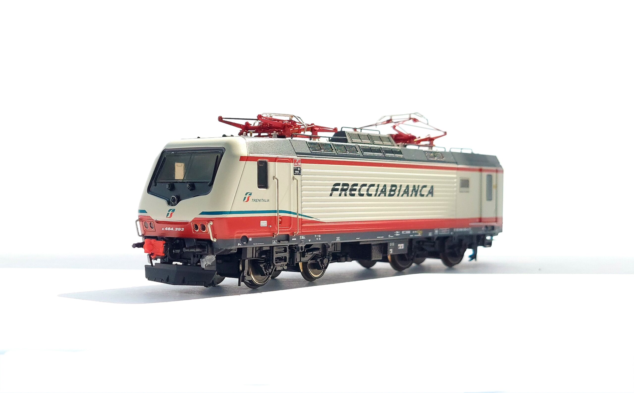 VITRAINS 2261 LOCOMOTICA E464.393 IN LIVREA FRECCIA BIANCA