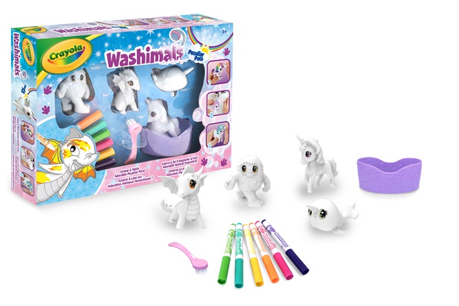 CRAYOLA 257191 WASHIMALS PECULIAR PETS ACTIVITY SET