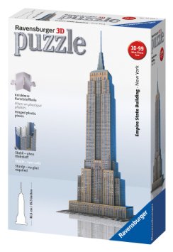 RAVENSBURGER 12553 PUZZLE 3D EMPIRE STATE BULDING