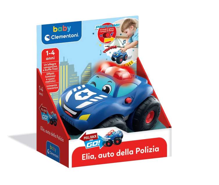 CLEMENTONI 17501 ELIA AUTO DELLA POLIZIA