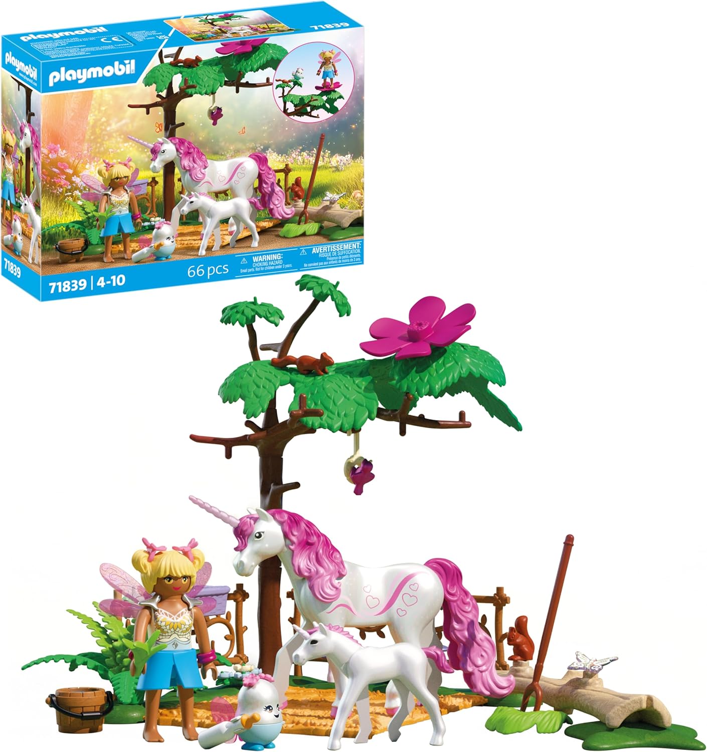 PLAYMOBIL 71839 FAMIGLIA DI UNICORNI CON FATA