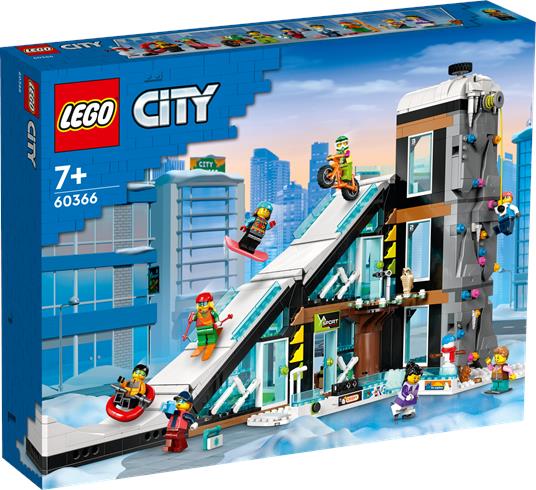 LEGO 60366 CENTRO SCI E ARRAMPICATA CITY