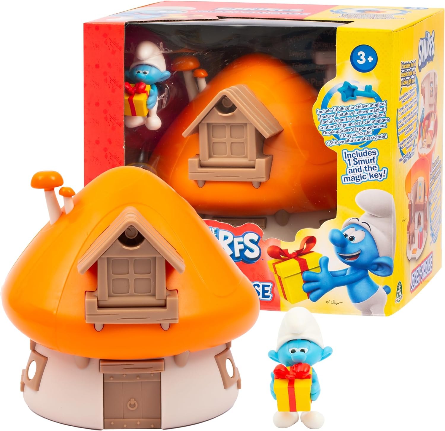 GIOCHI PREZIOSI PUF20000 PUFFI PLAYSET CASA DI BURLONE