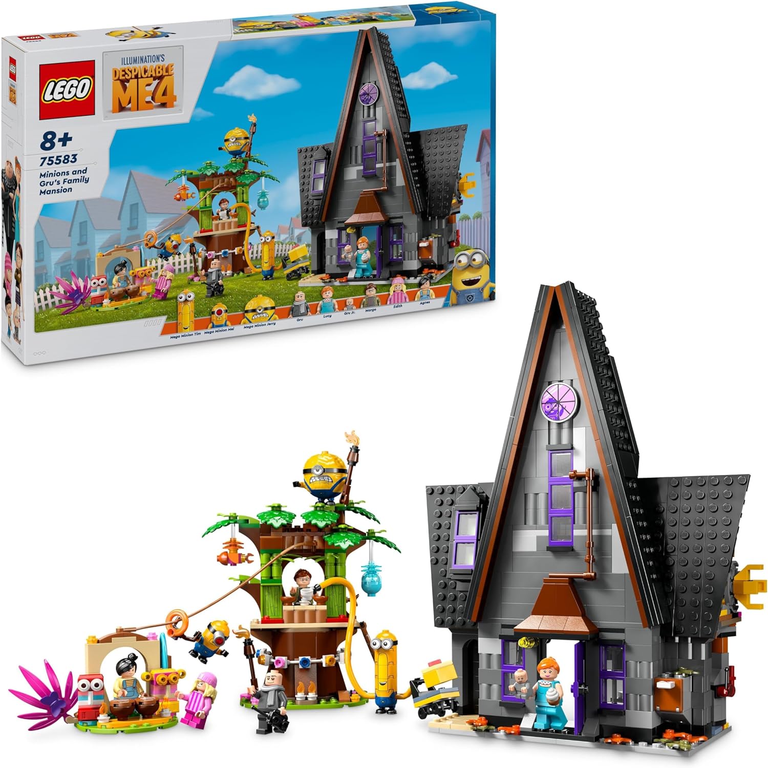 LEGO 75583 I MINIONS E LA VILLA DELLA FAMIGLIA DI GRU