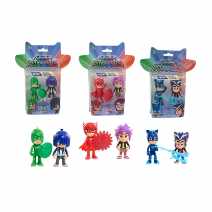 GIOCHI PREZIOSI PJM65000 PJ MASK COPPIA PERSONAGGI ASSORITITI