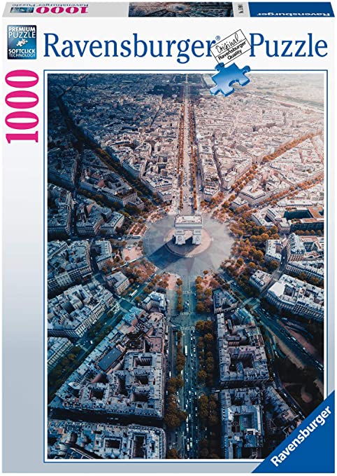 Ravensburger Puzzle 500 Pezzi - Serata A Parigi - 49x36 Cm - Qualità Premium Soft-Click - 5