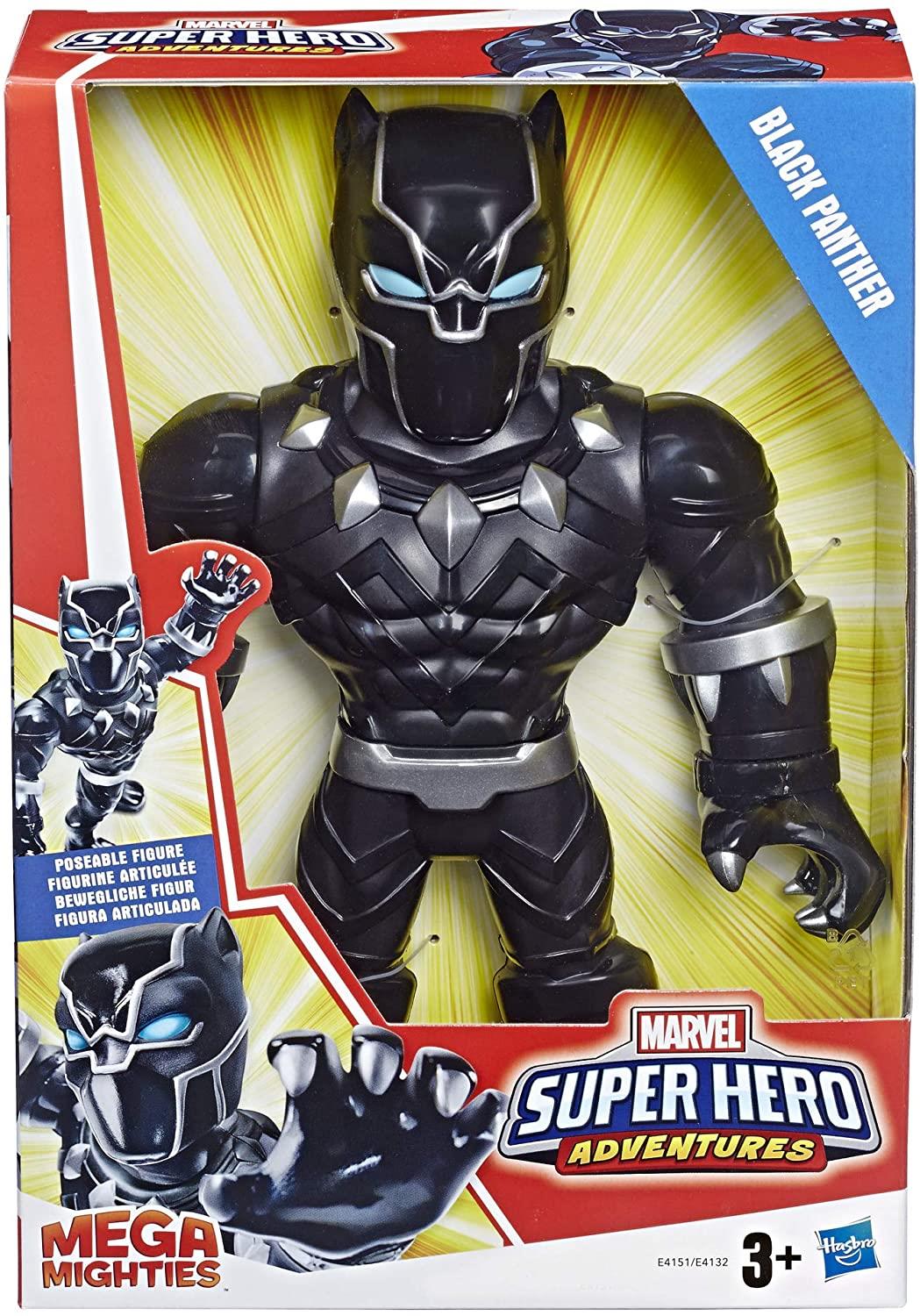 HASBRO E4151ES0 SHA PERSONAGGIO MEGA MIGHIES CM.25 BLACK PANTHER