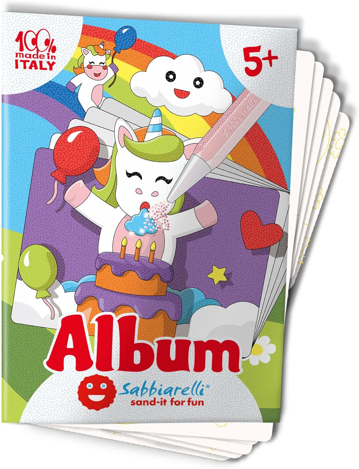 SABBIARELLI 100AL0566 ALBUM UNICORNS