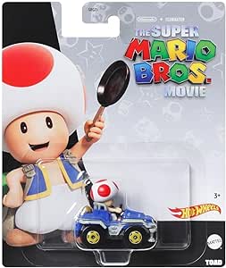 MATTEL HKD58 HOT WHEELS VEICOLO MARIO KART TOAD